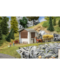 H0 Hooischuur Graubünden Faller 130634