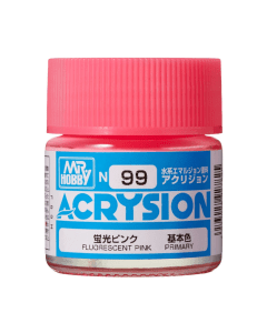 Acrysion 10ml Fluorescent Pink N-099 Mr. Hobby N099