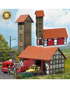 H0 Brandweerkazerne Ilfeld Busch 1452