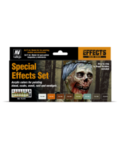 Special Effects Paint Set [8] Vallejo 72213