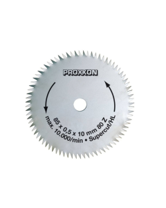 Super-Cut zaagblad ø85mm. voor tafelcirkelzaag FKS/E - FET Proxxon 28731