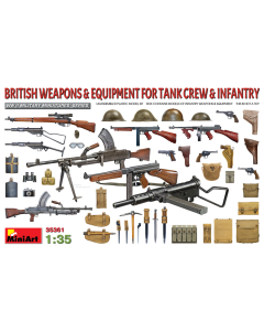 1/35 British Weapons & Equipment for Tank Crew MiniArt 35361
