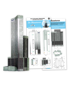 1/1250 De Maastoren, Rotterdam (papieren bouwplaat) STRM 01016