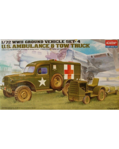 1/72 U.S. Ambulance & Tow Truck Academy 13403