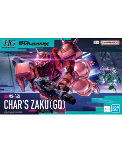 HG MS-06S Char's Zaku (GQ) BANDAI 69190