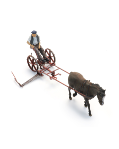 H0 Maaibalk met paard Artitec 387610