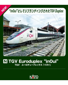Kato 102131 N TGV Euroduplex "inOui"