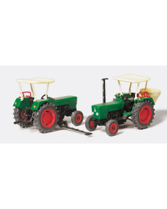 H0 Tractoren 2 stuks Preiser 17920