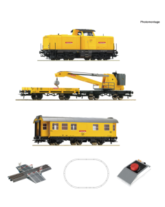 H0 Analoge Startset: Kraantrein Roco 5100002