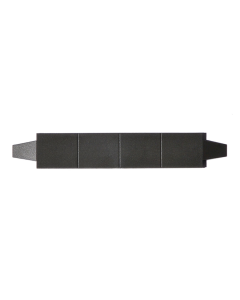 H0 2-rail opvulstuk, passend bij 5104 en 5107 Viessmann 5105