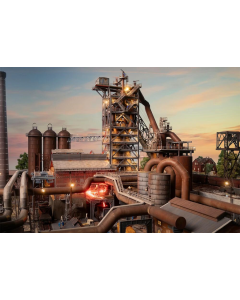 H0 Hoogoven met gietzaal Faller 130026