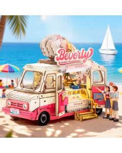 Rolife Beverly's Ice Cream Truck Robotime TGS06