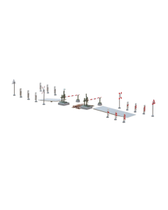 H0 Volautomatische overweg Viessmann 5100