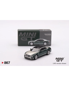 1/64 Bentley Flying Spur White Sand Verdant MiniGT 00867