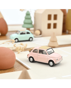 1/43 Fiat 500 F 1965 Pastel Pink Jet-car Norev 771205