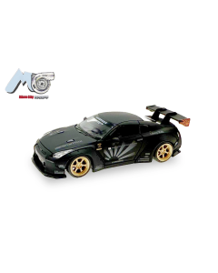 H0 Nissan GTR 35, zwart Micro City 87 000037