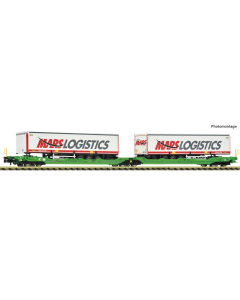 Fleischmann 6660102 N CFL Cargo dubbeltaschen-gelede wagen T3000e