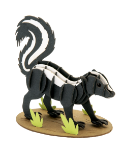 3D-model, stinkdier, lasergesneden speciaal bewerkt karton Fridolin 11767