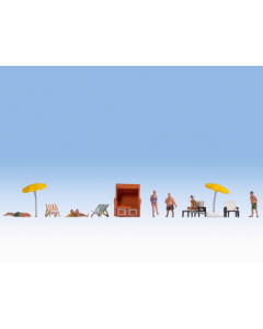 H0 Thema figurenset "aan het strand" Noch 16205