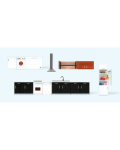 H0 Keuken inrichting Preiser 17707