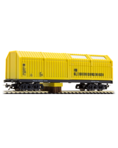 LUX-Modellbau 8830 H0 AC Stofzuigerwagen, 3-rail wisselstroom