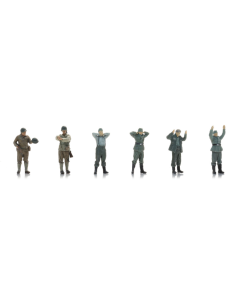 1/72 WM Krijgsgevangen met Amerikaanse soldaten (6x) (ready made) Artitec 5720012
