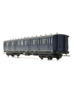 H0 NS C12c B6426, blauw, grijs dak, 2e klasseborden hoog, 1954-66 - Artitec 20.255.08 Artitec 2025508
