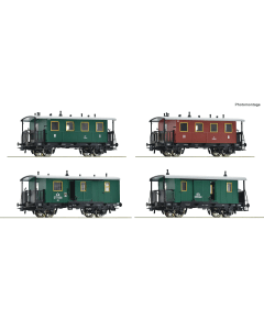 Roco 6200190 H0 kkStB Set Passagiersrijtuigen, 4-delig