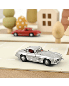 1/43 Mercedes Benz 300 SL 1954 Silver Jet-car Norev 351197