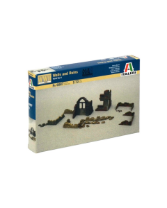 1/72 Walls and Ruins I, WWII Italeri 6087