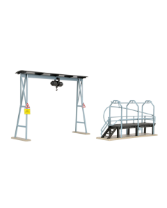 H0 Blaasframe en portaalkraan Vollmer 45747