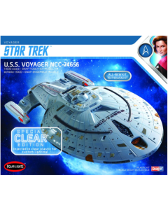 1/1000 Star Trek U.S.S. Voyager NCC-74656 "Clear Edition" (Snap Fit) Polar Lights 992