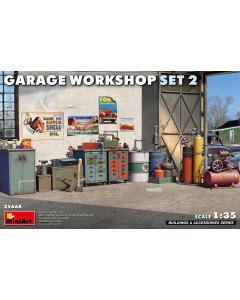 1/35 Garage Workshop Set 2 MiniArt 35668