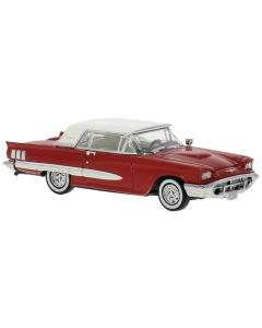 H0 Ford Thunderbird Hard Top 1960, rood/wit Brekina 18203