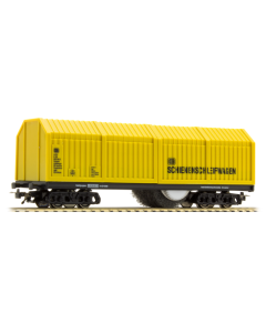 H0 AC Slijpwagen voor Rails en Bovenleiding, 3-rail wisselstroom LUX-Modellbau 9130