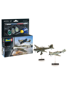 1/144 Model Set Micro Wings: Me Bf109E & Ju87B Stuka Revell 63770
