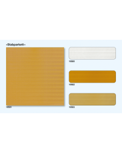 H0 visgraat parket wit Preiser 19580