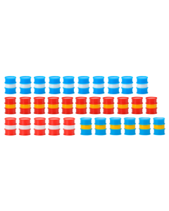 N Benzinevaten, 32 stuks Kibri 37386