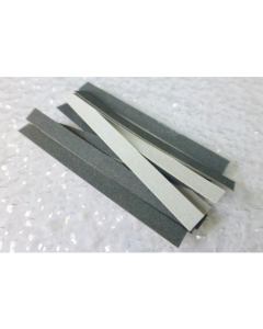 H0 Losse Polijststrips korrel 800 voor MLR-1 Middenreleider-reinigingswagen, 3-rail wisselstroom (20 stuks) LUX-Modellbau 9050