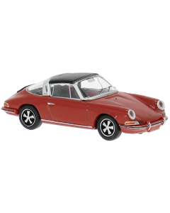 H0 Porsche 911 Targa 1964, rood Brekina 16270