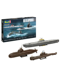1/144 70 Years Bundeswehr-Wilhelm Bauer,Type 206A,Class2 Revell 05186