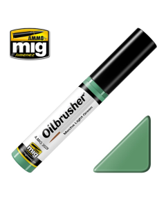 Oilbrusher mecha light green 10 ml AMMO by Mig 3529