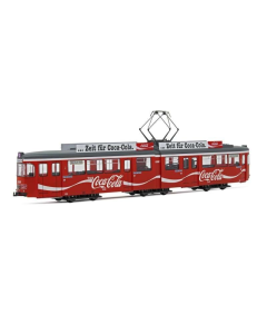 H0 DUEWAG tram met Coca-Cola reclame, DCC Rivarossi HR2861HM