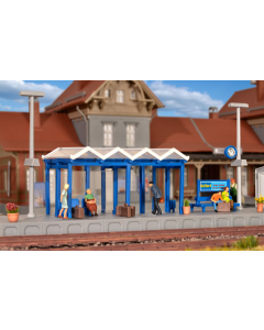 H0 Detailleringsset op het station Kibri 38108