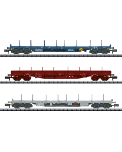 N Platte wagen-Set SNCB CFL Trix 18723