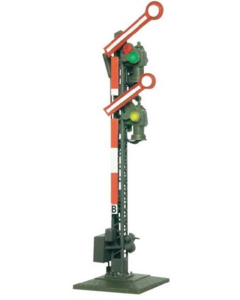 Z Semafoor hoofdsein, 2-armig gekoppeld Viessmann 4801