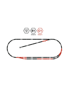 N Rails-set C1 Fleischmann 919011