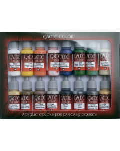 Introduction Set (Game Colors), 16 kleuren Vallejo 72299N