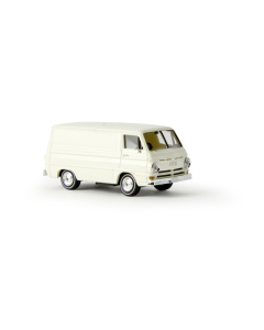 H0 Dodge A-100 Van  wit, TD Brekina 34350