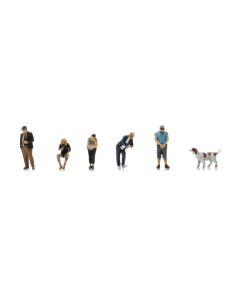 H0 Trinkhalle-figuren (6x) Artitec 5870098